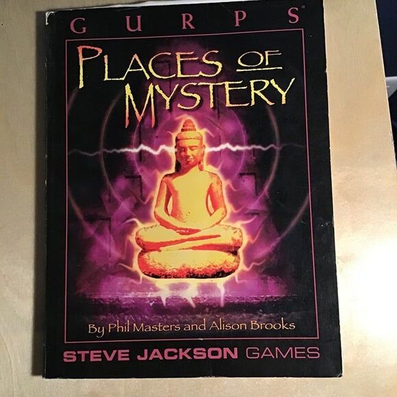 GURPS Places Of Mystery Phil Masters Alison Brooks Steve Jackson Games Read - Picture 1 of 2